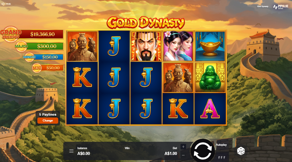 Gold Dynasty Pokie